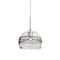 Besa Lighting Spirit 8 Cord Pendant, Clear/Smoke, Satin Nickel, 1x60W Incandescent 1JT-SPIR8SC-SN - alternate 1